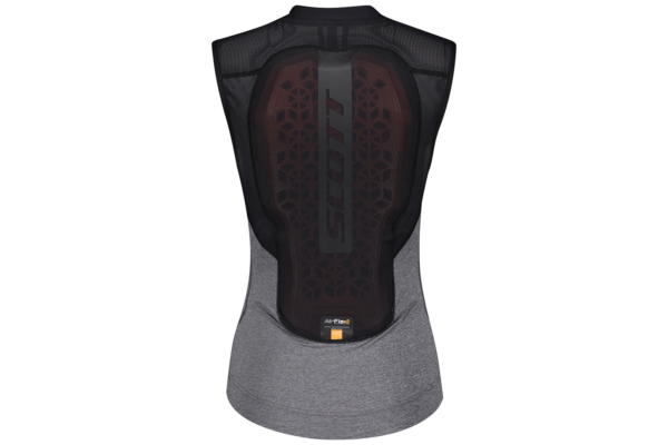 Scott AirFlex W's Light Vest Protector blackdark grey melange ryggskydd