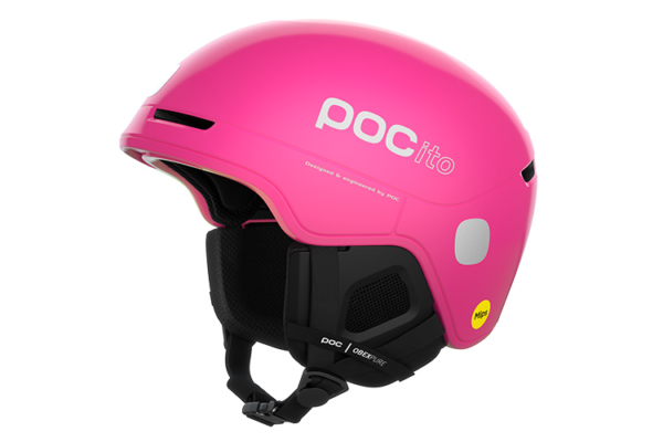 POC POCito Obex Mips Fluorescent Pink skidhjälm för barn