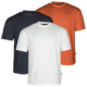 Pinewood 3-Pack T-shirt Offwhite:Indigo Blue:Burned Orange