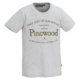 Pinewood Save Water T-shirt Kid Light Grey Melange