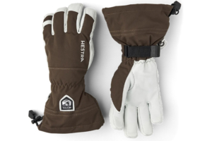 Hestra Army Leather Heli Ski - 5 finger Espresso Skidhandske