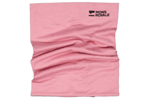 Mons Royale Double Up Neckwarmer Dusty Pink