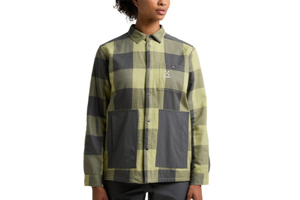 Haglöfs Insulated Timmer Shirt W Thyme Green:Magnetite 3