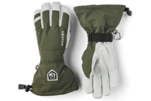 Hestra Army Leather Heli Ski - 5 finger Olive 1